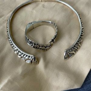 Uno de 50 necklace and matching bracelet